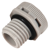 Flexkabel Vent plug, plastic, grey, M12 x 1.5mm