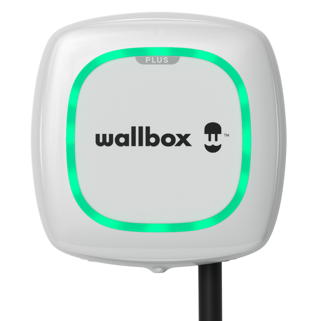 Wallbox Pulsar plus charger, type 2, white, 7.4kW, 5m - Feature - Rubicon Partner Portal